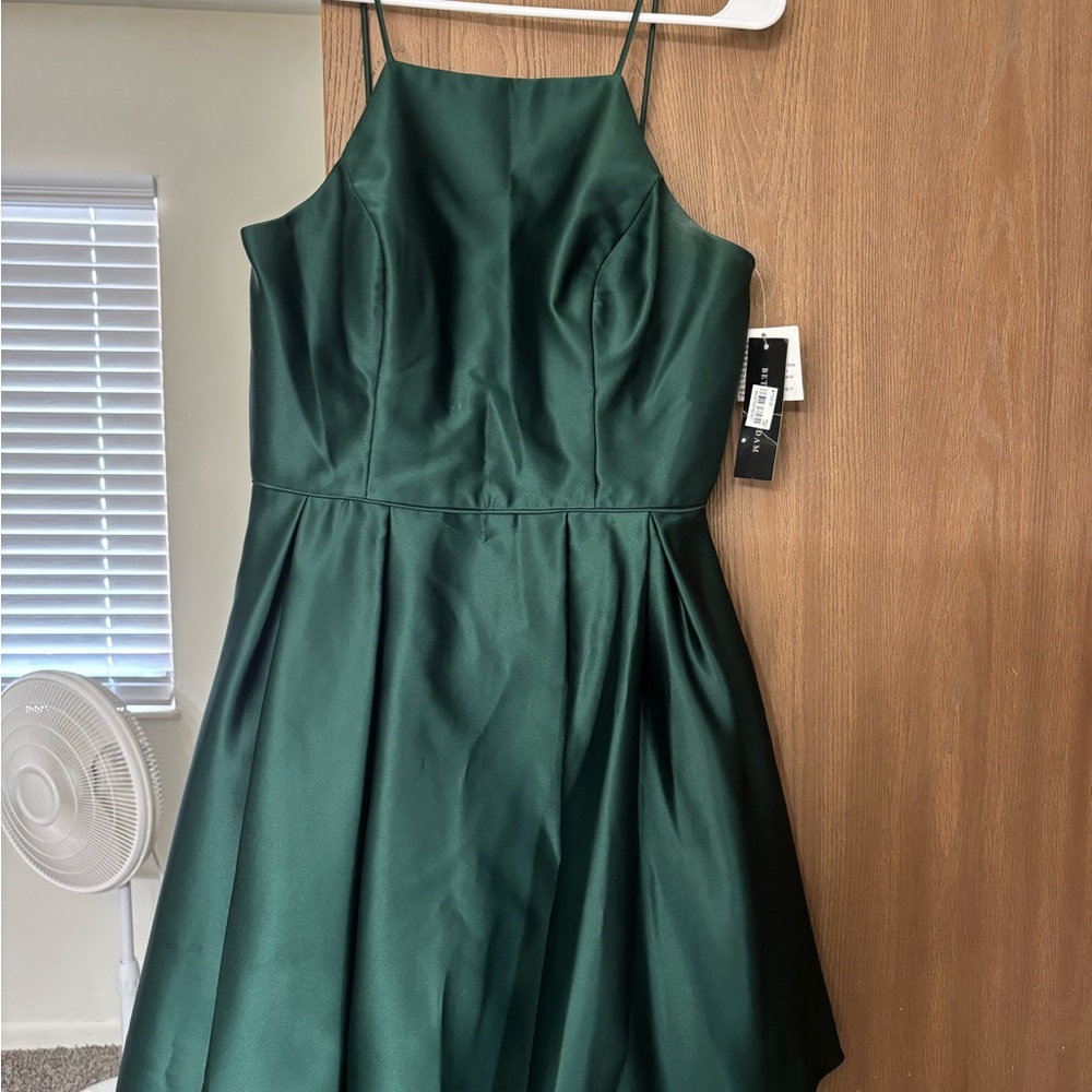 Macy's Green Mini Dress